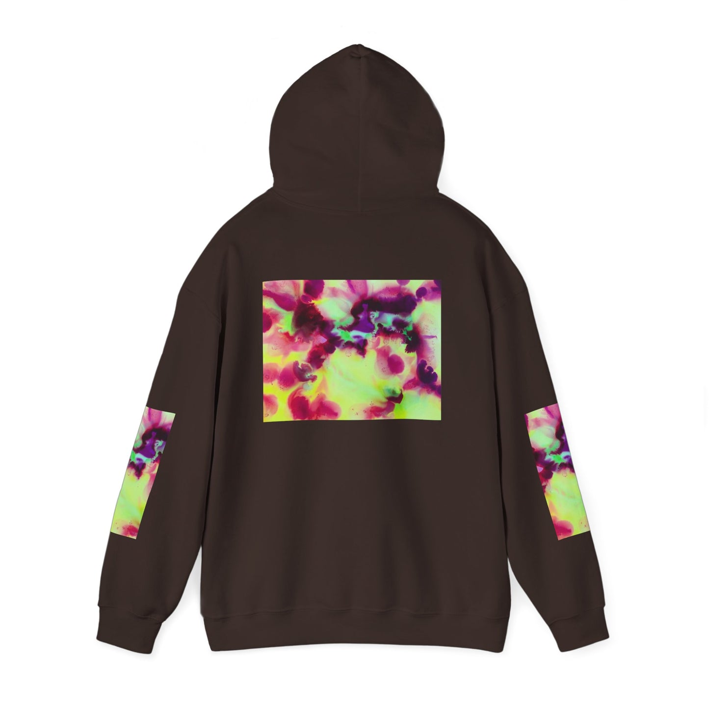 Vibrant Floral Hooded Sweatshirt