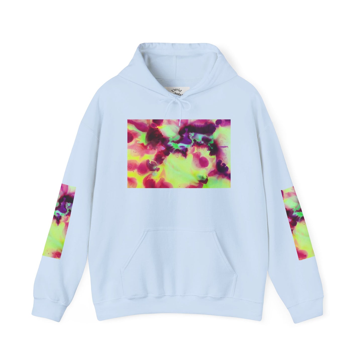 Vibrant Floral Hooded Sweatshirt