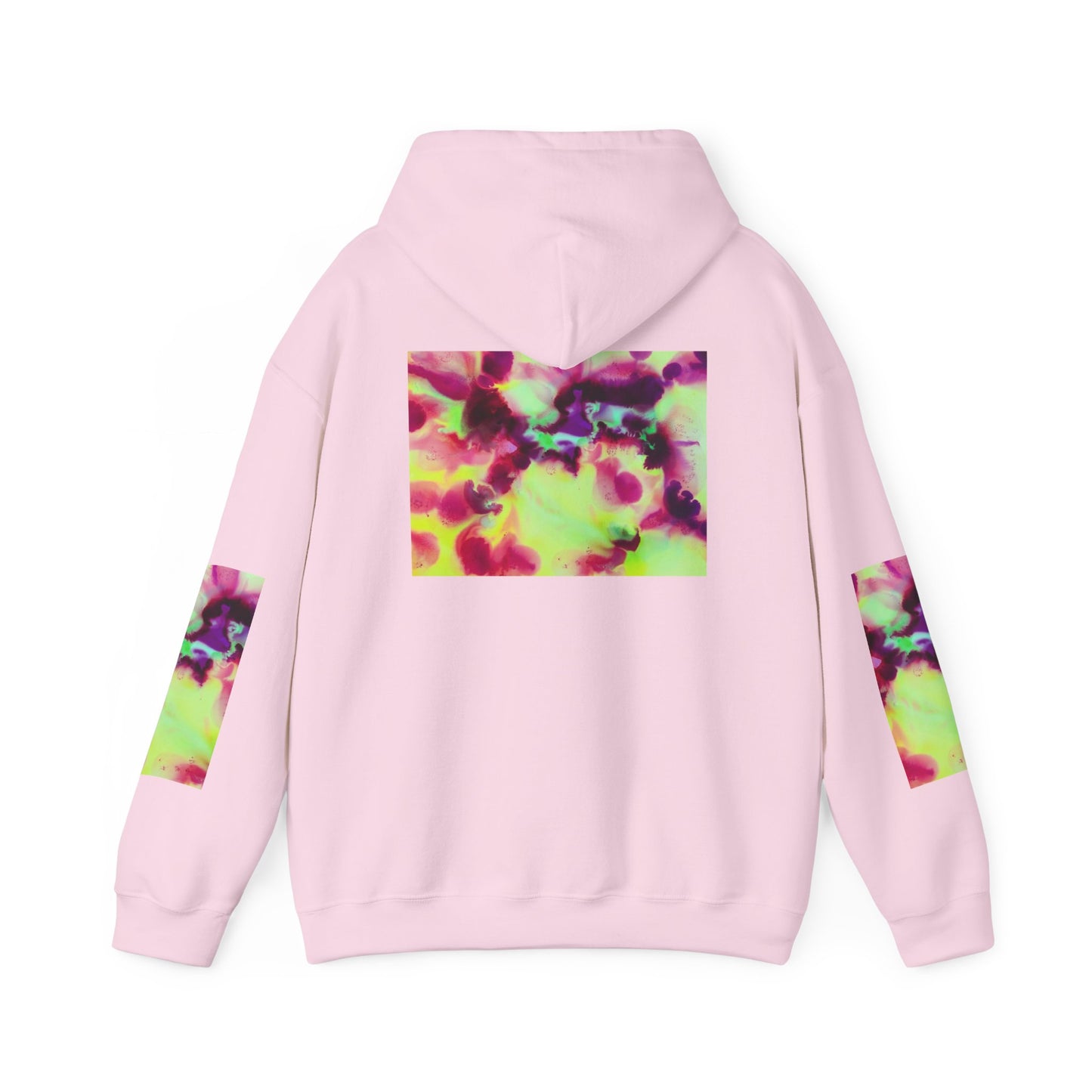 Vibrant Floral Hooded Sweatshirt