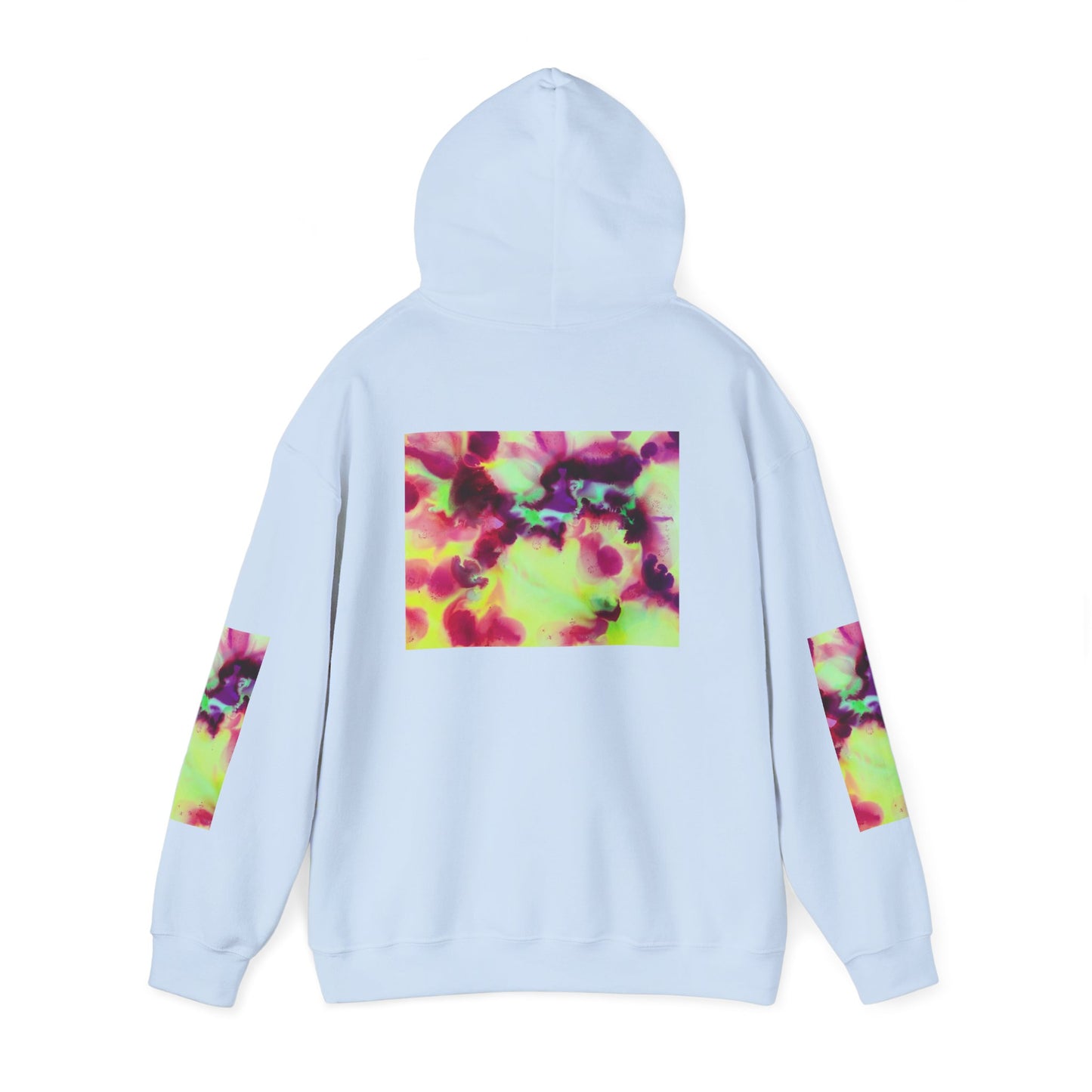 Vibrant Floral Hooded Sweatshirt
