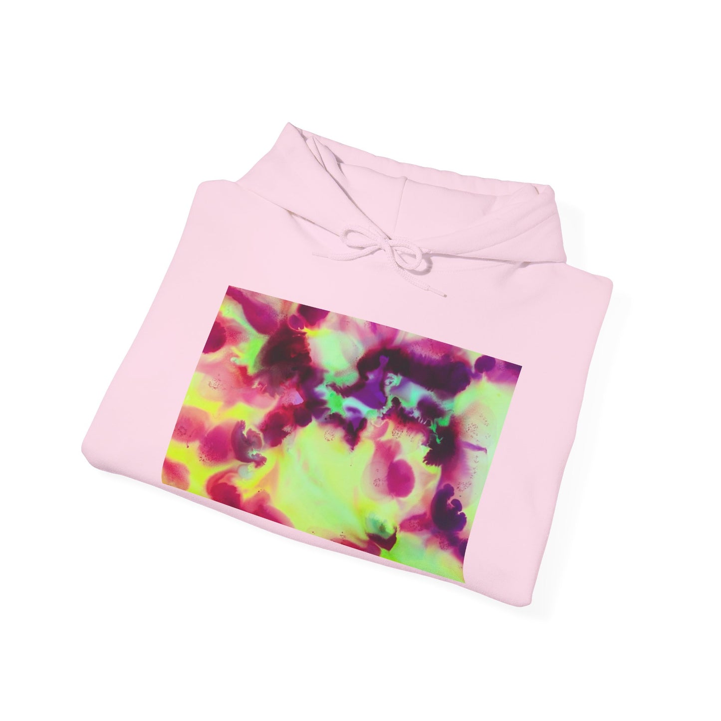 Vibrant Floral Hooded Sweatshirt