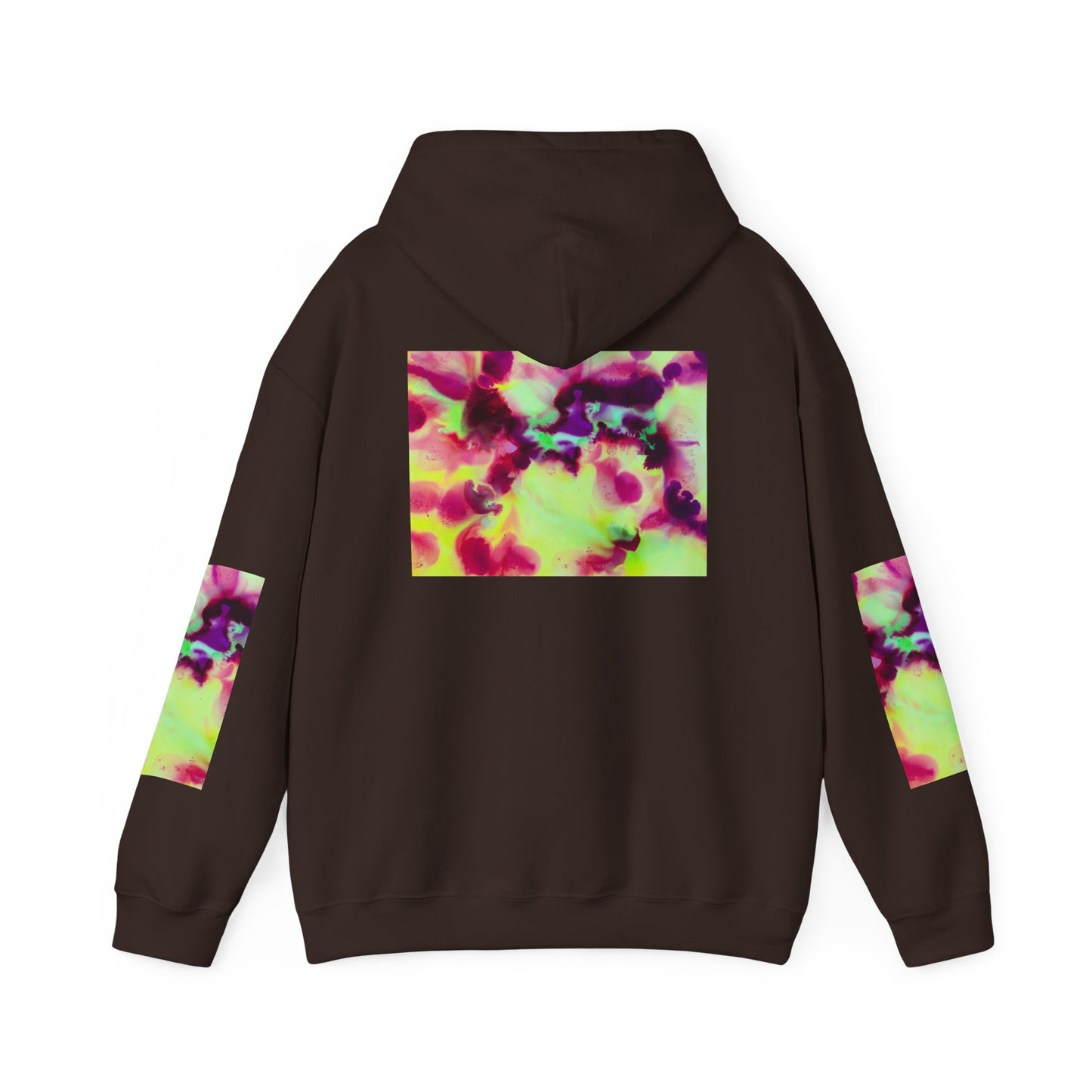 Vibrant Floral Hooded Sweatshirt