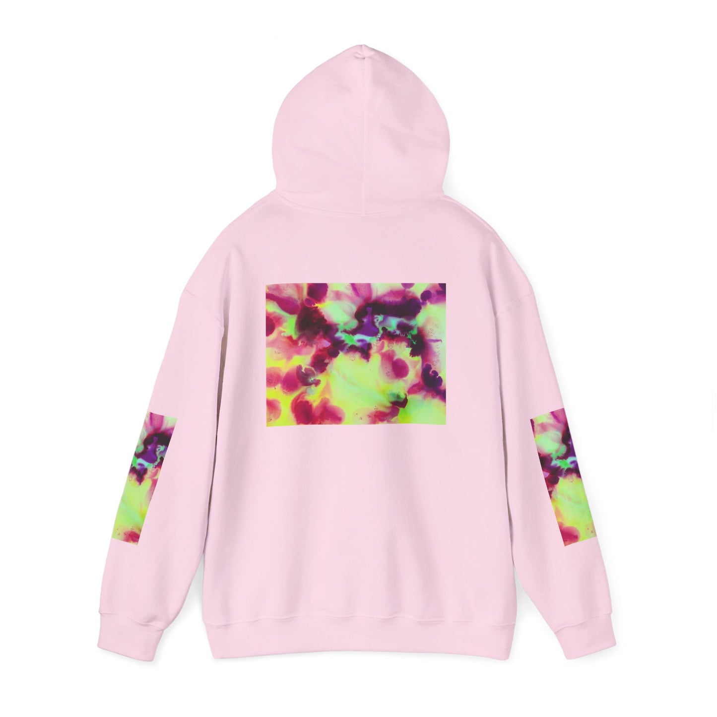 Vibrant Floral Hooded Sweatshirt
