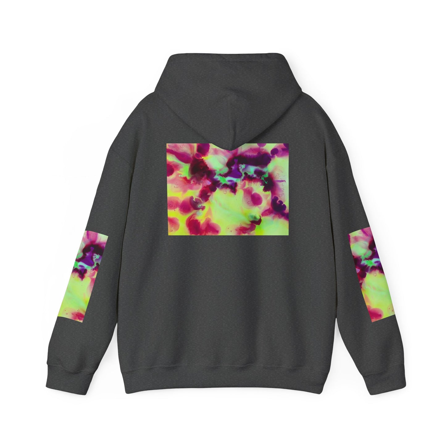 Vibrant Floral Hooded Sweatshirt